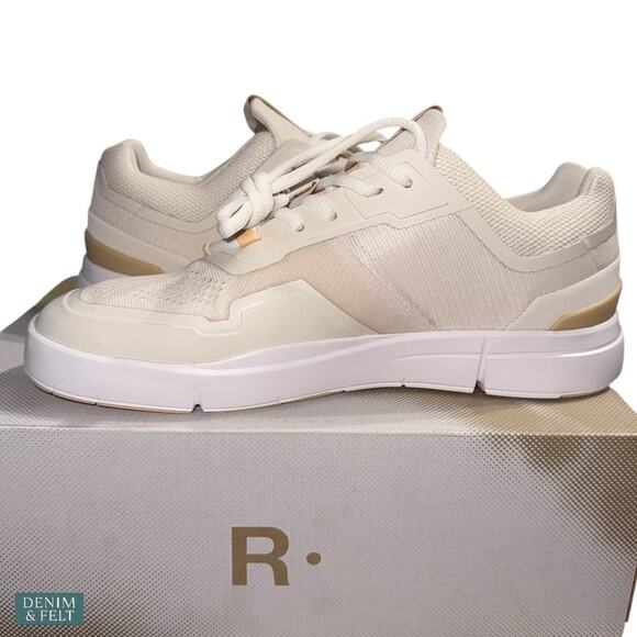 NEW On Running THE ROGER Spin Dew Savannah Tennis Inspired Sneakers Women 10 - Picture 8 of 16